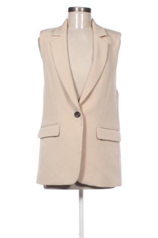 Γυναικείο γιλέκο Stradivarius, Μέγεθος M, Χρώμα  Μπέζ, Τιμή 20,00 €