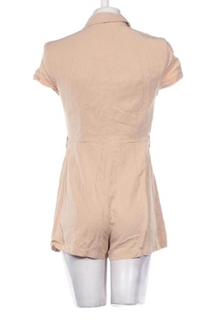Damski krótki kombinezon Bershka, Rozmiar M, Kolor Beżowy, Cena 107,17 zł