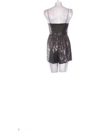 Salopetă scurtă de damă H&M Divided, Mărime S, Culoare Argintiu, Preț 123,99 Lei