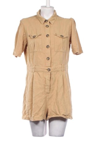 Kurzer Damenoverall Miss Selfridge, Größe XL, Farbe Beige, Preis € 14,00