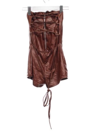 Salopetă scurtă de damă Unbranded, Mărime XS, Culoare Maro, Preț 123,99 Lei