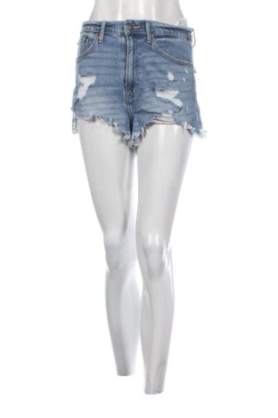 Pantaloni scurți de femei Abercrombie & Fitch, Mărime M, Culoare Albastru, Preț 88,62 Lei