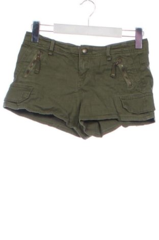 Pantaloni scurți de femei Bershka, Mărime XS, Culoare Verde, Preț 51,00 Lei