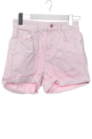 Pantaloni scurți de femei Bershka, Mărime XS, Culoare Roz, Preț 52,13 Lei