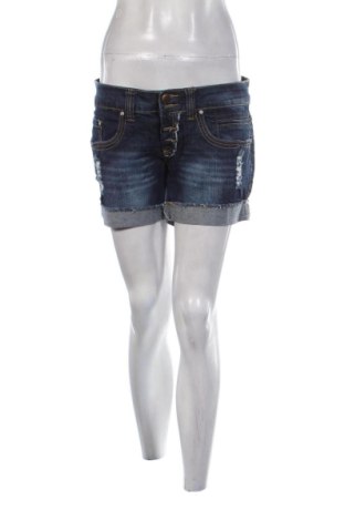 Pantaloni scurți de femei Fishbone, Mărime L, Culoare Albastru, Preț 52,13 Lei