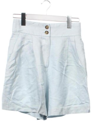 Pantaloni scurți de femei H&M, Mărime XS, Culoare Albastru, Preț 60,99 Lei