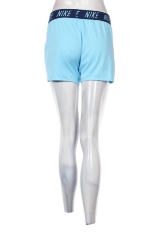 Pantaloni scurți de femei Nike, Mărime M, Culoare Albastru, Preț 127,93 Lei