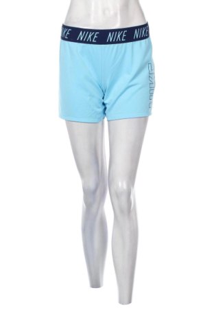 Pantaloni scurți de femei Nike, Mărime M, Culoare Albastru, Preț 127,93 Lei