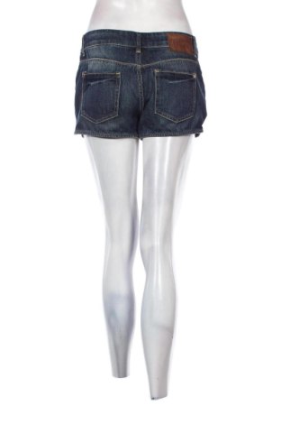 Pantaloni scurți de femei Perfect Jeans By Gina Tricot, Mărime L, Culoare Albastru, Preț 52,13 Lei