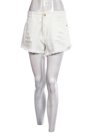 Дамски къс панталон SHEIN, Размер L, Цвят Бял, Цена 10,00 €