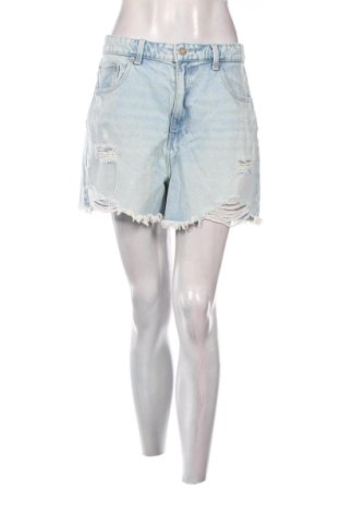 Damskie szorty Sinsay, Rozmiar L, Kolor Niebieski, Cena 52,42 zł