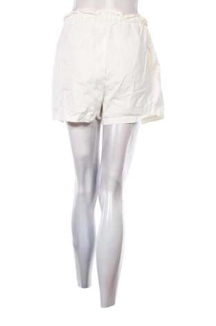 Pantaloni scurți de femei Sinsay, Mărime M, Culoare Ecru, Preț 50,58 Lei
