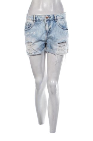 Pantaloni scurți de femei Zara, Mărime L, Culoare Albastru, Preț 42,81 Lei