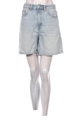 Pantaloni scurți de femei Zara, Mărime XL, Culoare Albastru, Preț 41,71 Lei