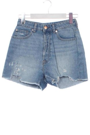 Pantaloni scurți de femei Zara, Mărime XS, Culoare Albastru, Preț 42,64 Lei