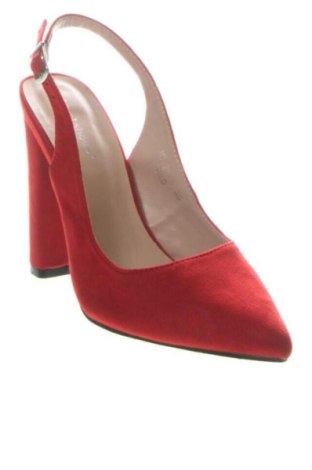Γυναικεία παπούτσια Ideal Shoes, Μέγεθος 36, Χρώμα Κόκκινο, Τιμή 45,00 €