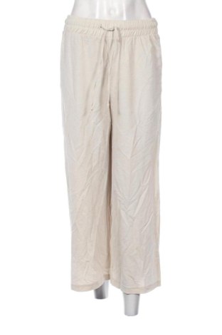 Pantaloni de femei Bershka, Mărime L, Culoare Bej, Preț 91,99 Lei