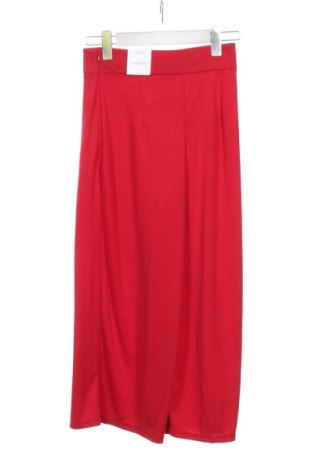 Pantaloni de femei Bershka, Mărime XS, Culoare Roșu, Preț 145,99 Lei