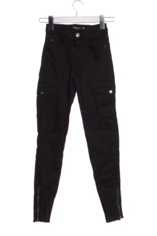 Pantaloni de femei Bershka, Mărime XXS, Culoare Negru, Preț 91,99 Lei