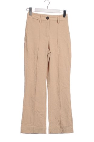 Pantaloni de femei Bershka, Mărime XXS, Culoare Bej, Preț 151,99 Lei