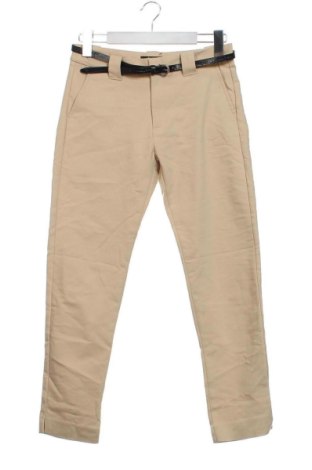 Pantaloni de femei Bershka, Mărime S, Culoare Bej, Preț 91,99 Lei