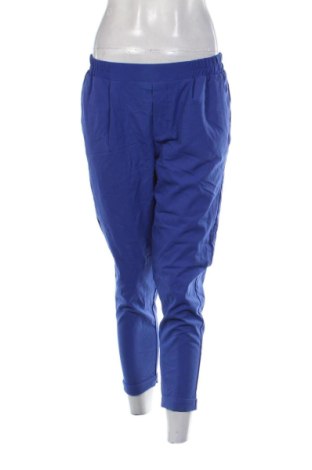 Pantaloni de femei Bershka, Mărime L, Culoare Albastru, Preț 91,99 Lei