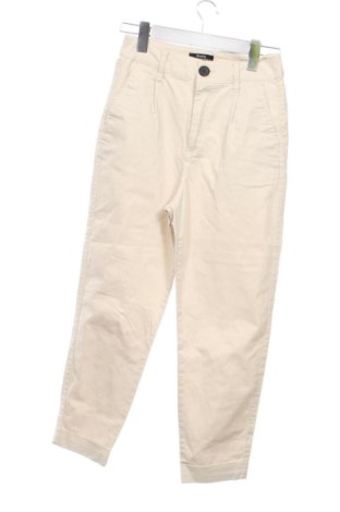 Damenhose Bershka, Größe XS, Farbe Beige, Preis 15,00 €