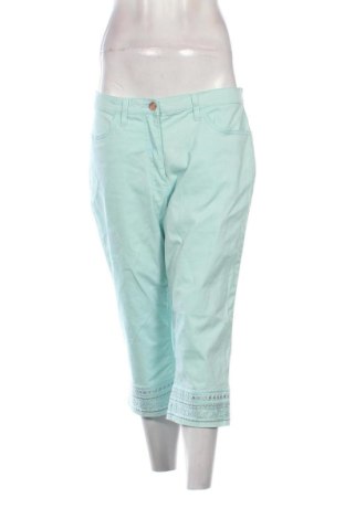 Damskie spodnie Bpc Bonprix Collection, Rozmiar L, Kolor Niebieski, Cena 80,38 zł