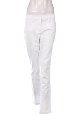 Pantaloni de femei Bpc Bonprix Collection, Mărime L, Culoare Alb, Preț 78,20 Lei