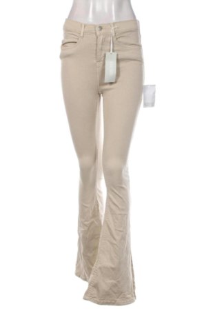 Pantaloni de femei Bubbleroom, Mărime S, Culoare Bej, Preț 145,99 Lei