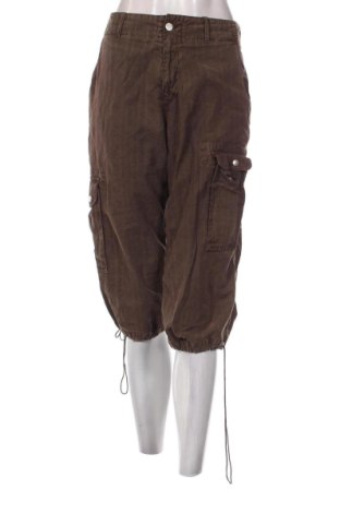 Pantaloni de femei Calvin Klein Jeans, Mărime M, Culoare Maro, Preț 259,99 Lei