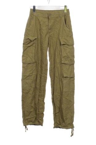 Pantaloni de femei Clockhouse, Mărime XS, Culoare Verde, Preț 123,99 Lei