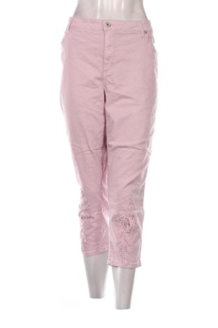 Damskie spodnie Fair Lady, Rozmiar 3XL, Kolor Różowy, Cena 78,99 zł