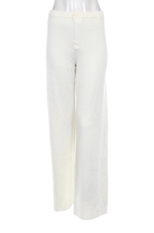 Pantaloni de femei Gina Tricot, Mărime S, Culoare Ecru, Preț 85,99 Lei