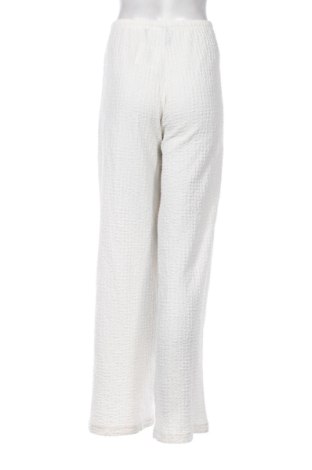 Pantaloni de femei H&M Divided, Mărime L, Culoare Alb, Preț 91,99 Lei