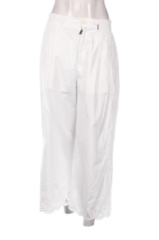 Pantaloni de femei Hich, Mărime M, Culoare Alb, Preț 166,82 Lei