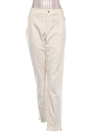 Pantaloni de femei Holly & Whyte By Lindex, Mărime XXL, Culoare Alb, Preț 91,99 Lei