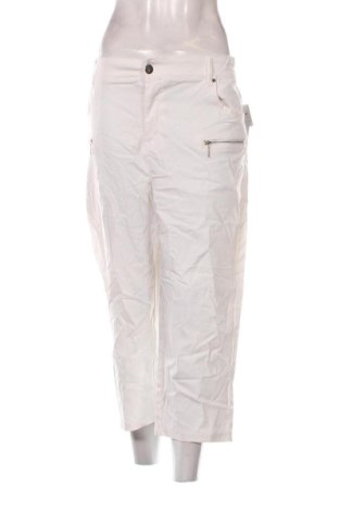 Damskie spodnie Janina, Rozmiar 4XL, Kolor ecru, Cena 123,99 zł