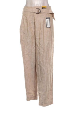 Pantaloni de femei Marks & Spencer, Mărime 3XL, Culoare Bej, Preț 166,82 Lei