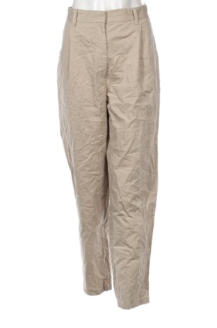 Pantaloni de femei Monki, Mărime XL, Culoare Bej, Preț 79,99 Lei