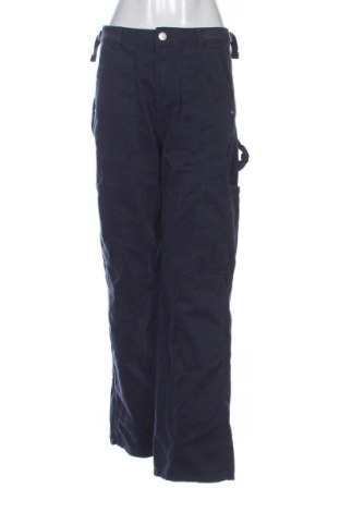 Damskie spodnie Pull&Bear, Rozmiar S, Kolor Niebieski, Cena 80,38 zł