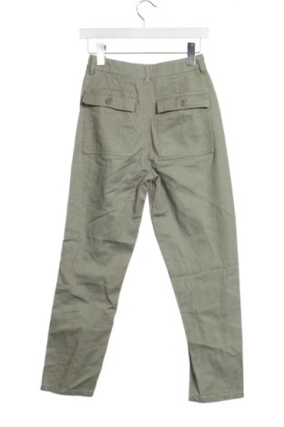 Pantaloni de femei Pull&Bear, Mărime XS, Culoare Verde, Preț 91,99 Lei