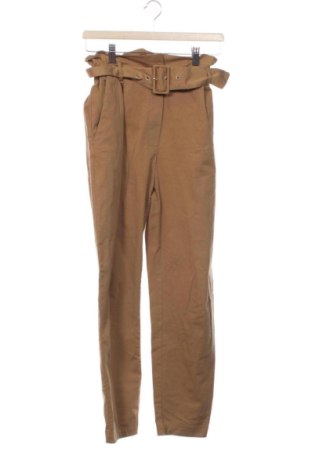 Pantaloni de femei Pull&Bear, Mărime XS, Culoare Maro, Preț 78,20 Lei