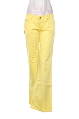Pantaloni de femei R.Display, Mărime M, Culoare Galben, Preț 250,23 Lei