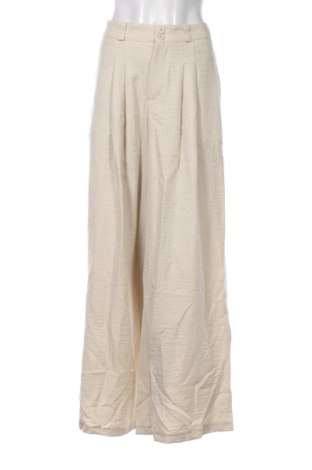 Damskie spodnie SHEIN, Rozmiar M, Kolor ecru, Cena 78,99 zł
