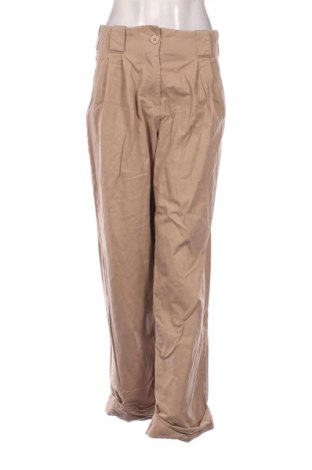 Damskie spodnie Sinsay, Rozmiar M, Kolor Beżowy, Cena 79,15 zł