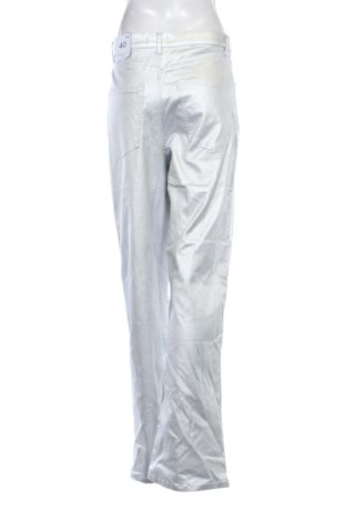 Pantaloni de femei Sinsay, Mărime M, Culoare Argintiu, Preț 125,12 Lei