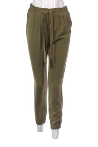 Pantaloni de femei Stradivarius, Mărime S, Culoare Verde, Preț 91,99 Lei
