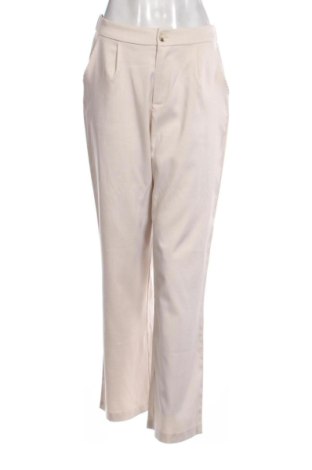 Damskie spodnie Unbranded, Rozmiar L, Kolor ecru, Cena 80,38 zł