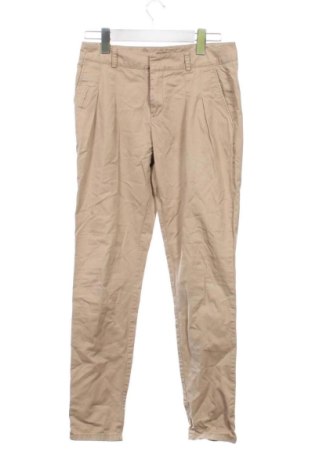 Damskie spodnie Zara, Rozmiar S, Kolor Beżowy, Cena 75,02 zł